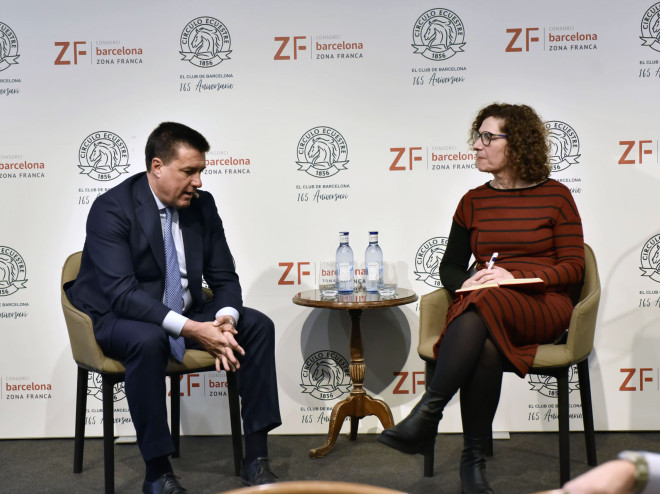 Ismael Clemente, CEO de Merlin Properties, prevé que el data center de Zona Franca se inaugure de cara a otoño Ismael Clemente, CEO de Merlin Properties, prevé que el data center de Zona Franca se inaugure de cara a otoño