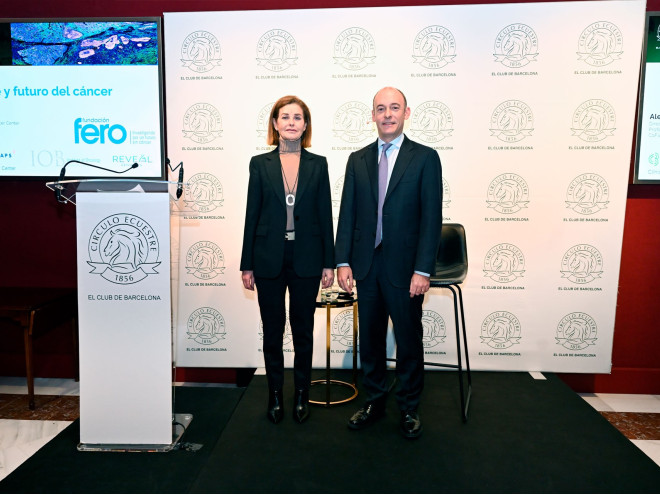 El Dr. Aleix Prat revela los últimos avances en investigación oncológica y el futuro de la lucha contra el cáncer en el Círculo Ecuestre El Dr. Aleix Prat revela los últimos avances en investigación oncológica y el futuro de la lucha contra el cáncer en el Círculo Ecuestre
