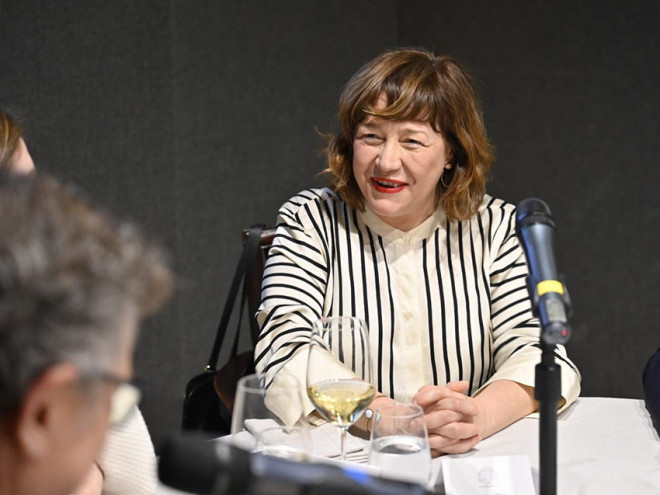 Maribel López, directora de ARCO, en el Círculo Ecuestre: 