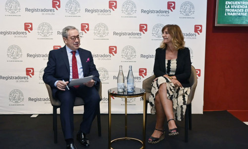 El Círculo Ecuestre acoge una nueva edición del ciclo de debate sobre vivienda en Cataluña, organizado por el Decanato Autonómico de los Registradores de Cataluña