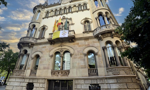Su Santidad el papa León XIV visita Barcelona durante su viaje apostólico a España